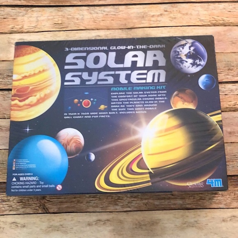 NEW Solar System 3D Glow in The Dark | Space Kit Game Educational and Le…